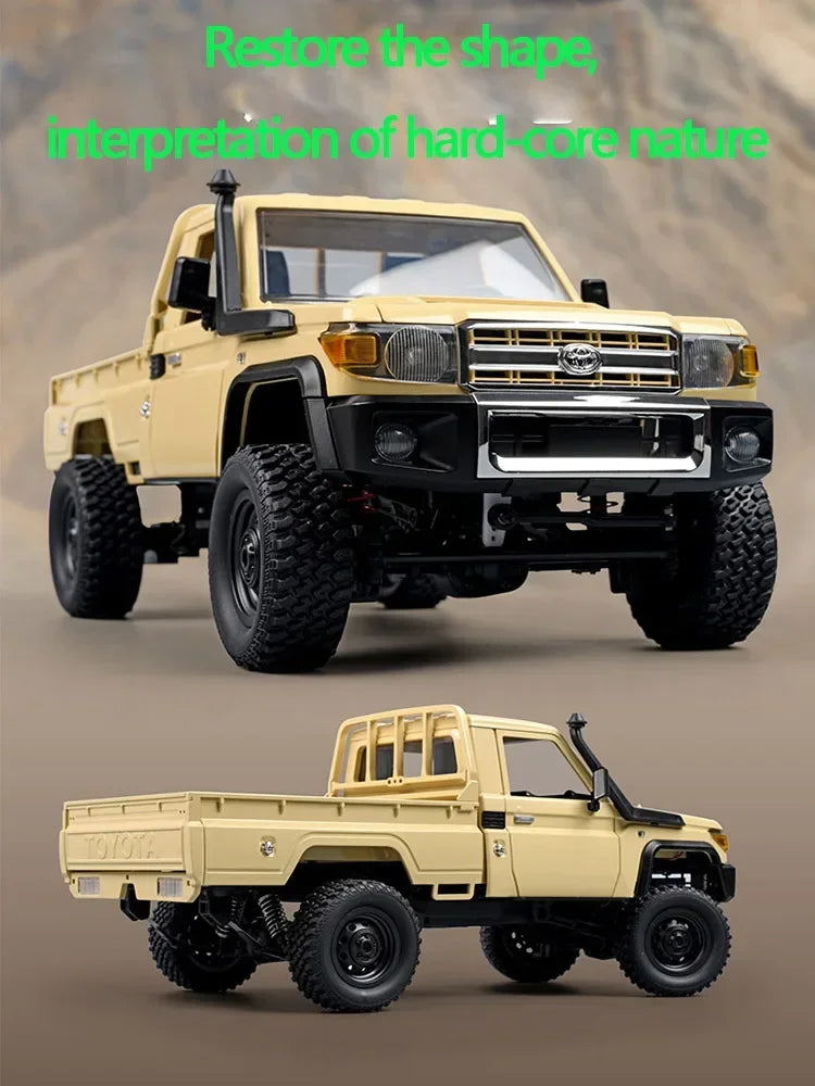 MN82 TOYOTA LAND CRUISER 79 RC Crawler 1:12 Full Scale Pick Up Truck 2.4G 4WD Off-road Car