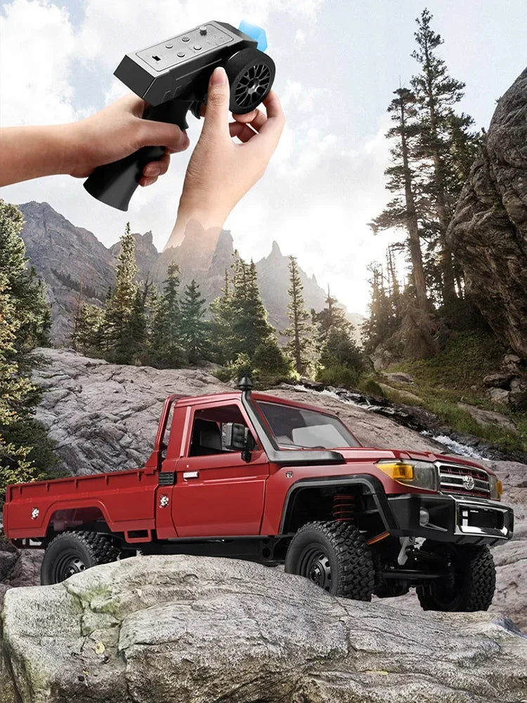 MN82 TOYOTA LAND CRUISER 79 RC Crawler 1:12 Full Scale Pick Up Truck 2.4G 4WD Off-road Car