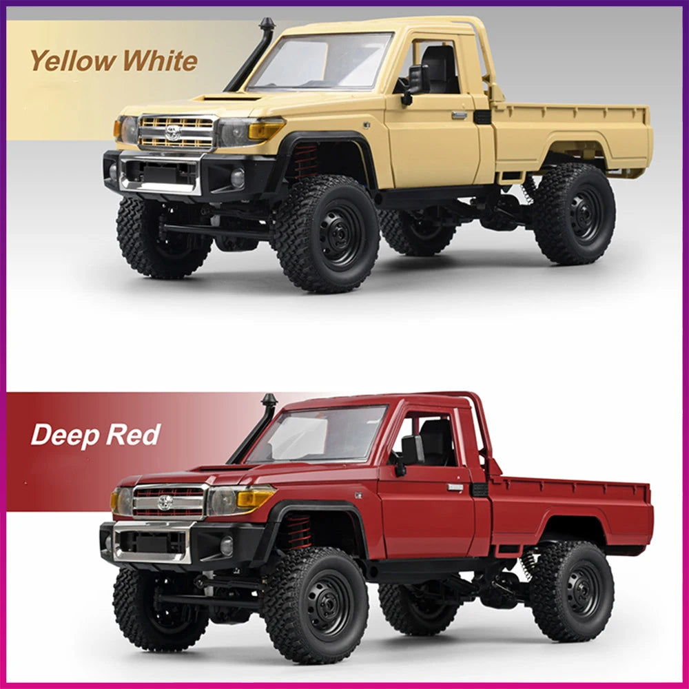MN82 TOYOTA LAND CRUISER 79 RC Crawler 1:12 Full Scale Pick Up Truck 2.4G 4WD Off-road Car