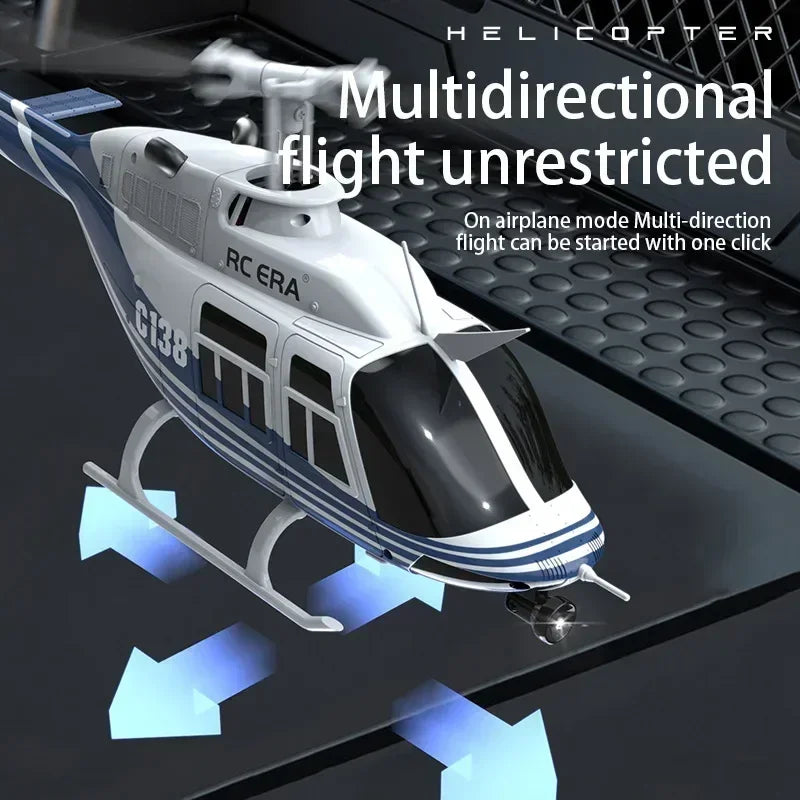 RC ERA C138 1/33 Scale 6 Channel RC BELL 206 Helicopter
