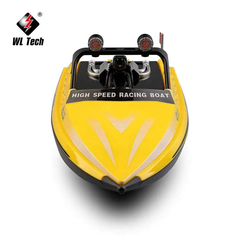 WL917 RC Racing Boat 16KM/H 2.4GHz Remote Control Speedboat with carry case