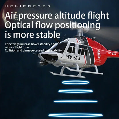 RC ERA C138 1/33 Scale  6 Channel RC  BELL 206 Helicopter