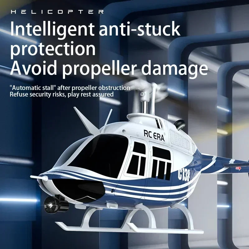 RC ERA C138 1/33 Scale  6 Channel RC  BELL 206 Helicopter