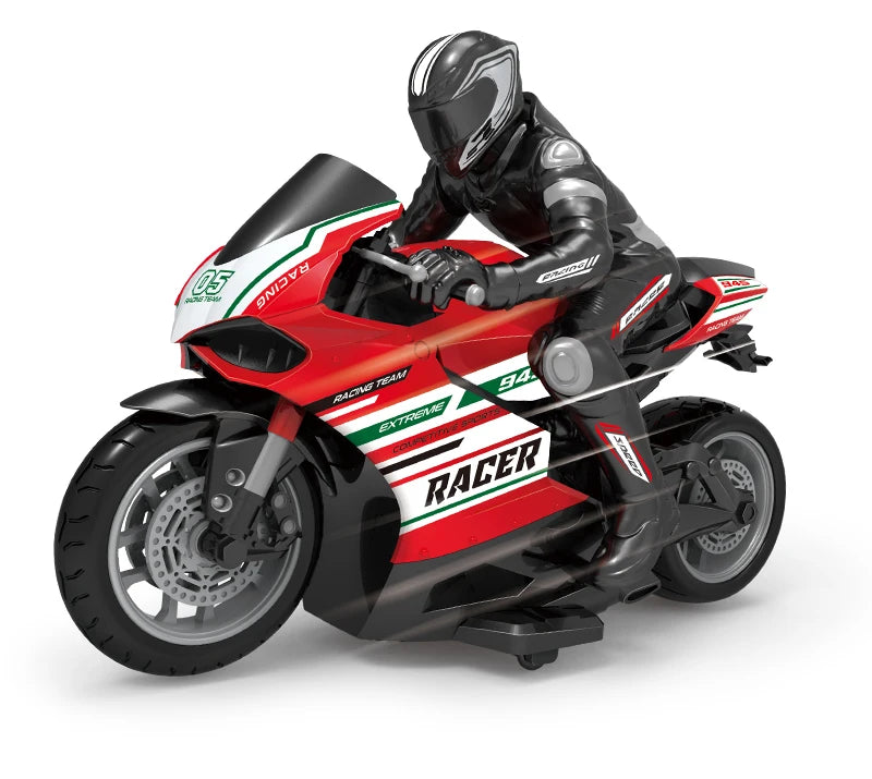 High Speed Remote Control RC Stunt Motorbike 1/ 10 2.4G