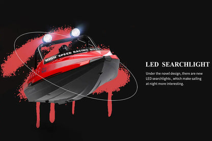 WL917  RC Racing Boat 16KM/H 2.4GHz Remote Control Speedboat with carry case