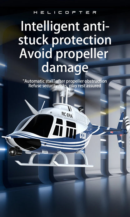 RC ERA C138 1/33 Scale  6 Channel RC  BELL 206 Helicopter