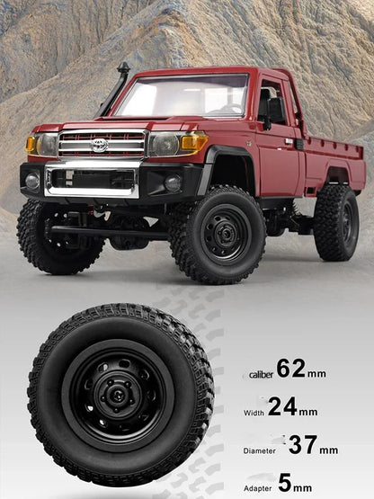 MN82 TOYOTA LAND CRUISER 79 RC Crawler 1:12 Full Scale Pick Up Truck 2.4G 4WD Off-road Car