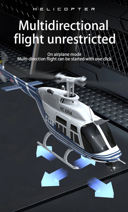 RC ERA C138 1/33 Scale  6 Channel RC  BELL 206 Helicopter